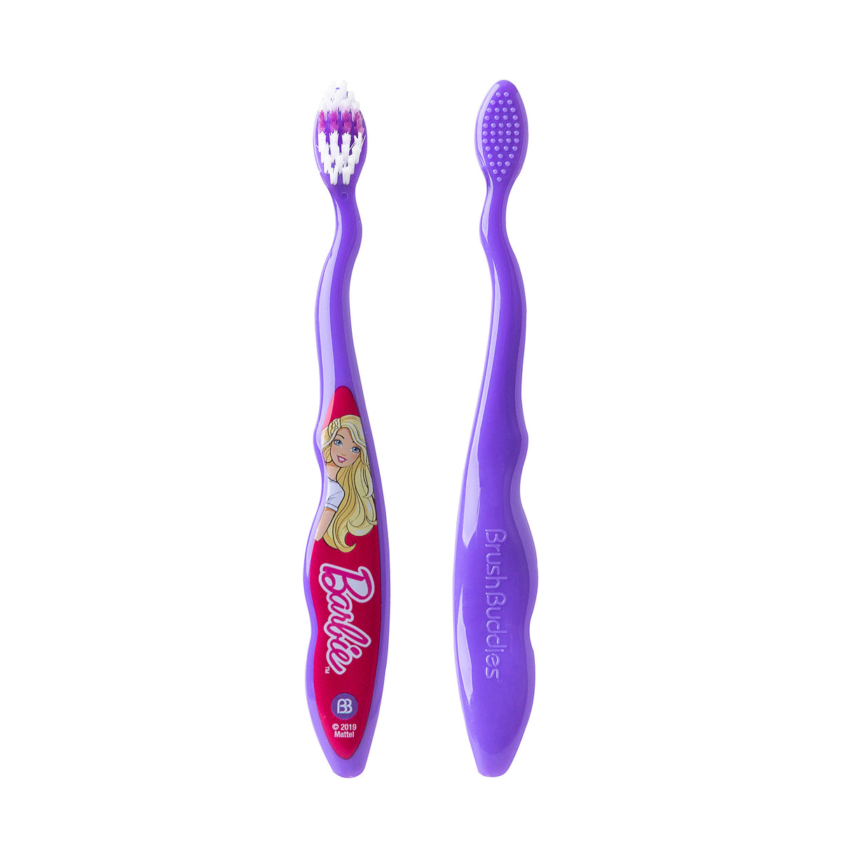 Brush Buddies Barbie Manual Toothbrush Cup Set for Kids