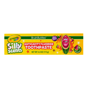 Crayola Silly Scents Flavored Anticavity Fluoride Toothpaste