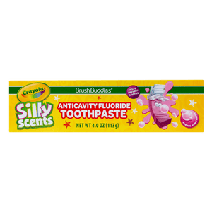 Crayola Silly Scents Flavored Anticavity Fluoride Toothpaste