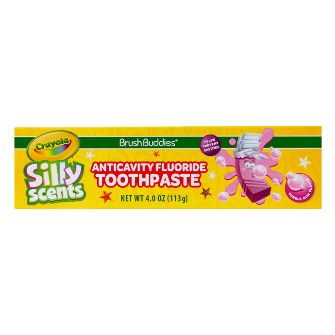 Crayola Silly Scents Flavored Anticavity Fluoride Toothpaste