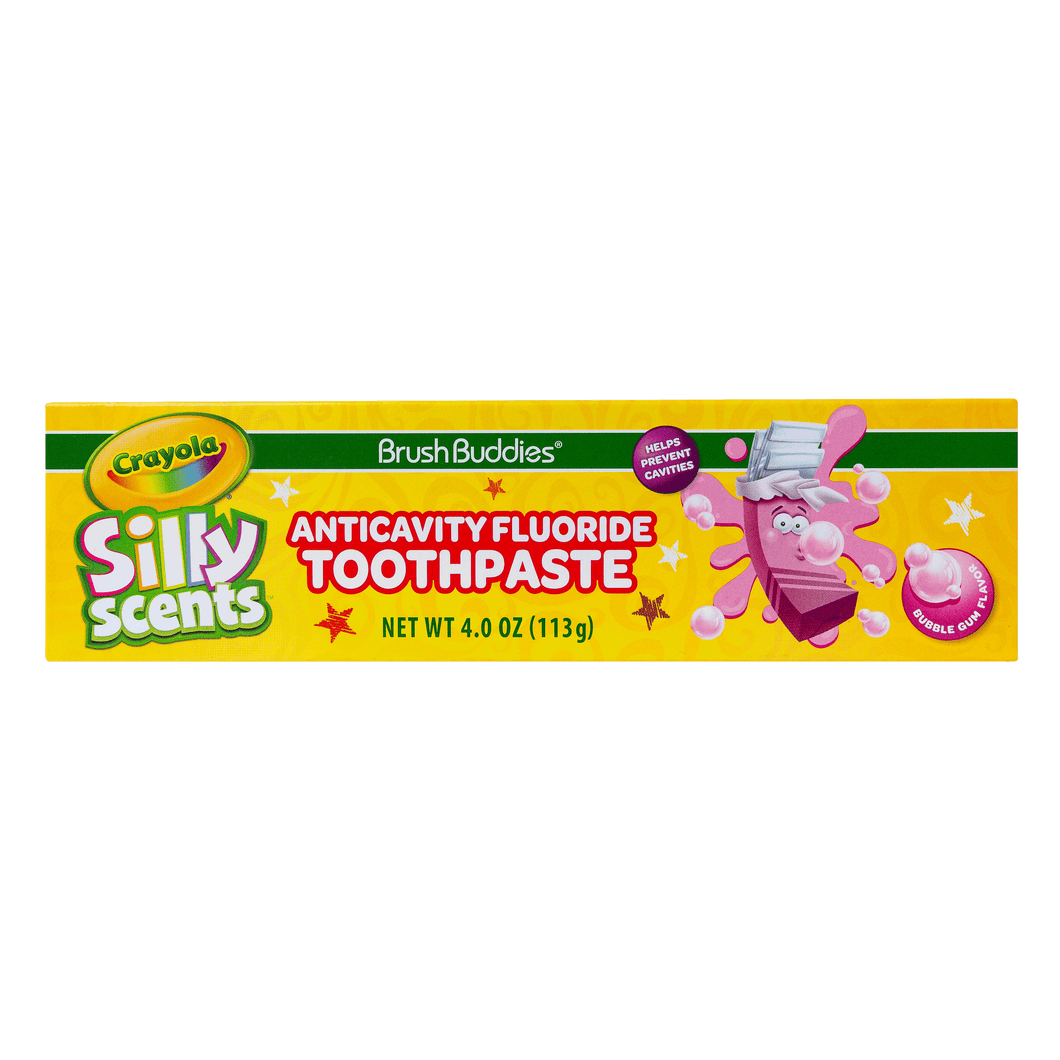 Crayola Silly Scents Flavored Anticavity Fluoride Toothpaste