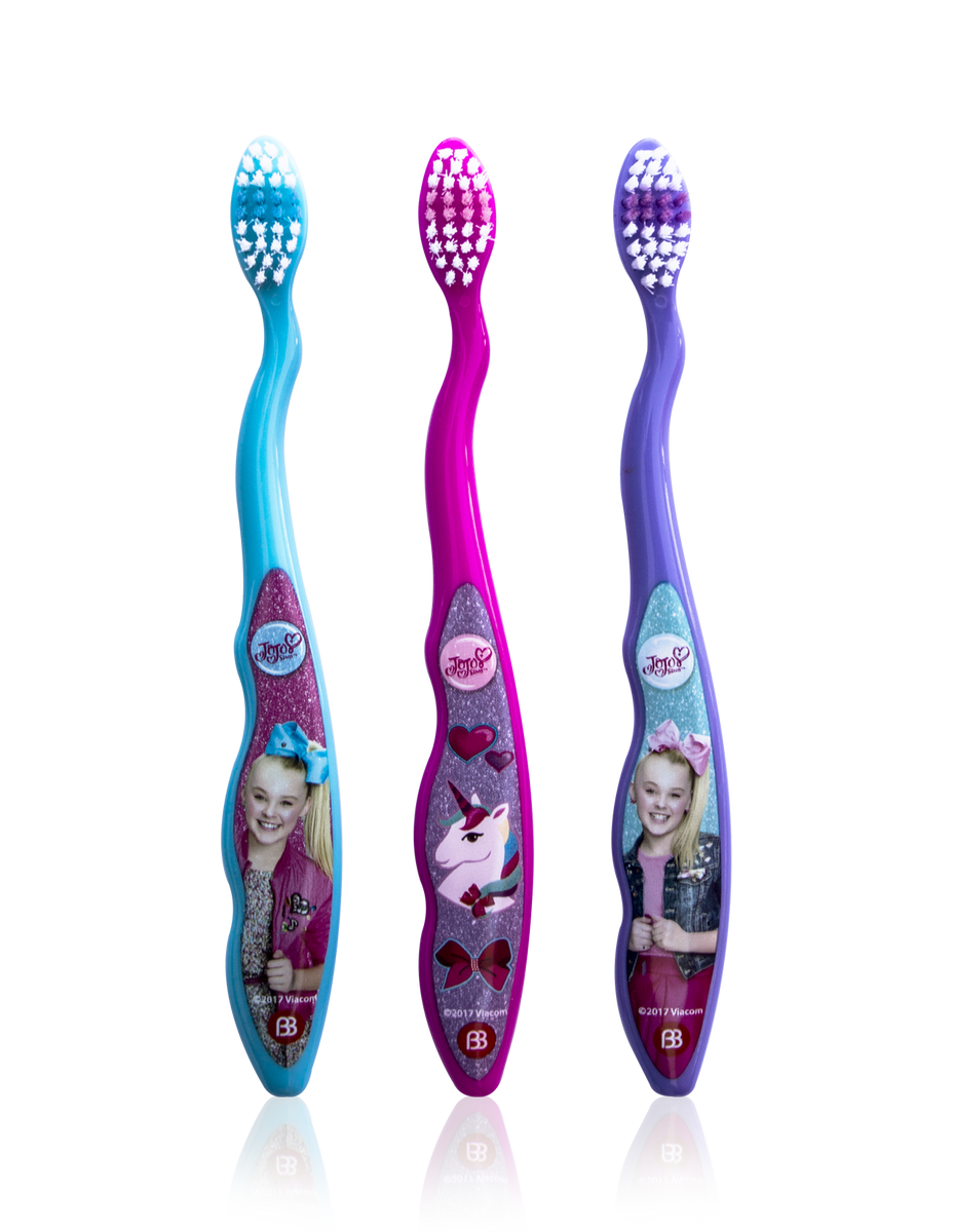 JoJo Siwa Toothbrush (3 Pack) – Brush Buddies