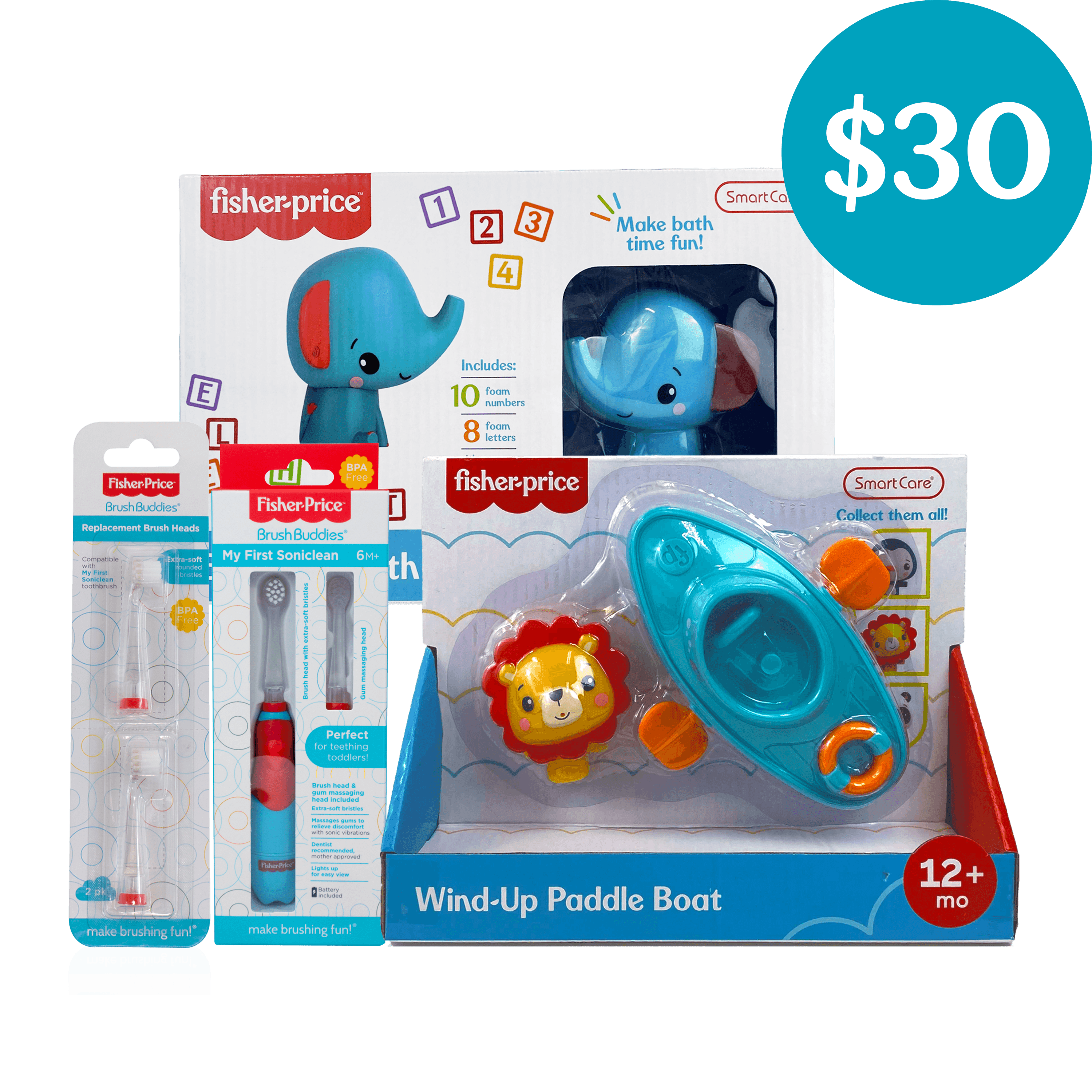 Fisher-Price Pacifier & Toy Wipes – Brush Buddies